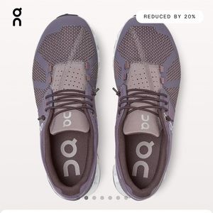 Women’s On running cloud 5 shark/pebble Sz 8.5